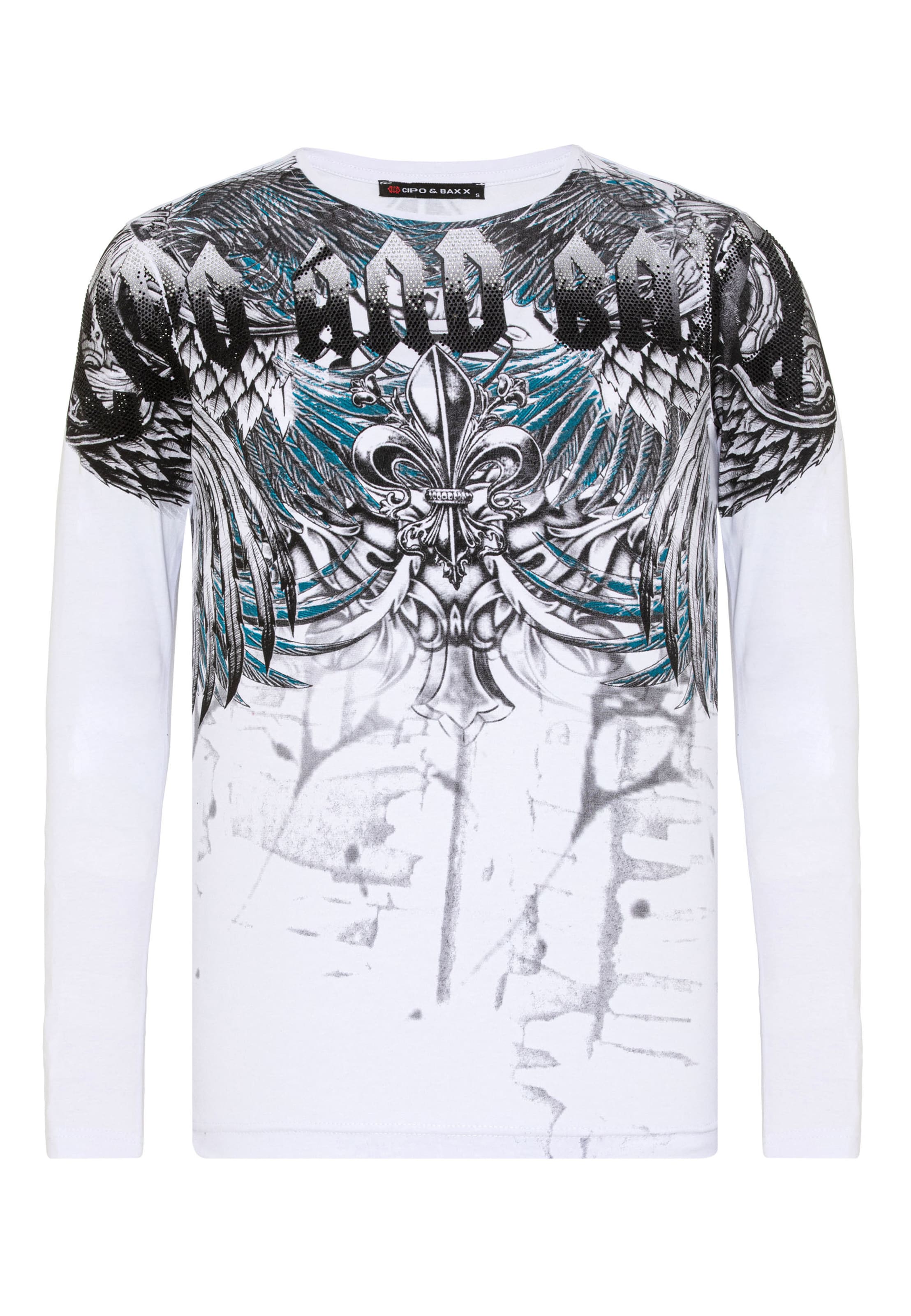 CIPO & BAXX Shirt in White: front