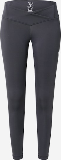 Reebok Sport Sportbyxa i svart / vit, Produktvy