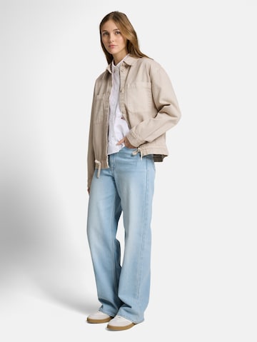 TOM TAILOR DENIM Jacke in Grau