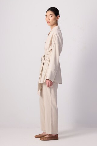 Touche Prive Hosenanzug in Beige
