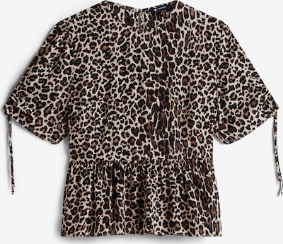 Tommy Jeans Bluza u smeđa / svijetlosmeđa / crna, Pregled proizvoda