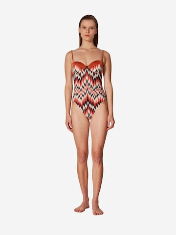 Balconnet Maillot de bain Penti en mélange de couleurs : devant