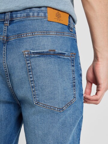 Springfield Regular Jeans 'RECONSIDER' in Blue