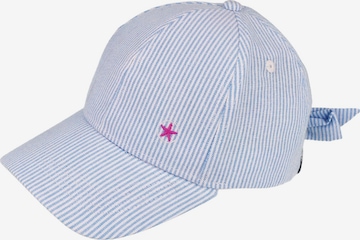 MAXIMO Hat 'KIDS GIRL-Cap Schleife Schleife hinten' in Blue: front