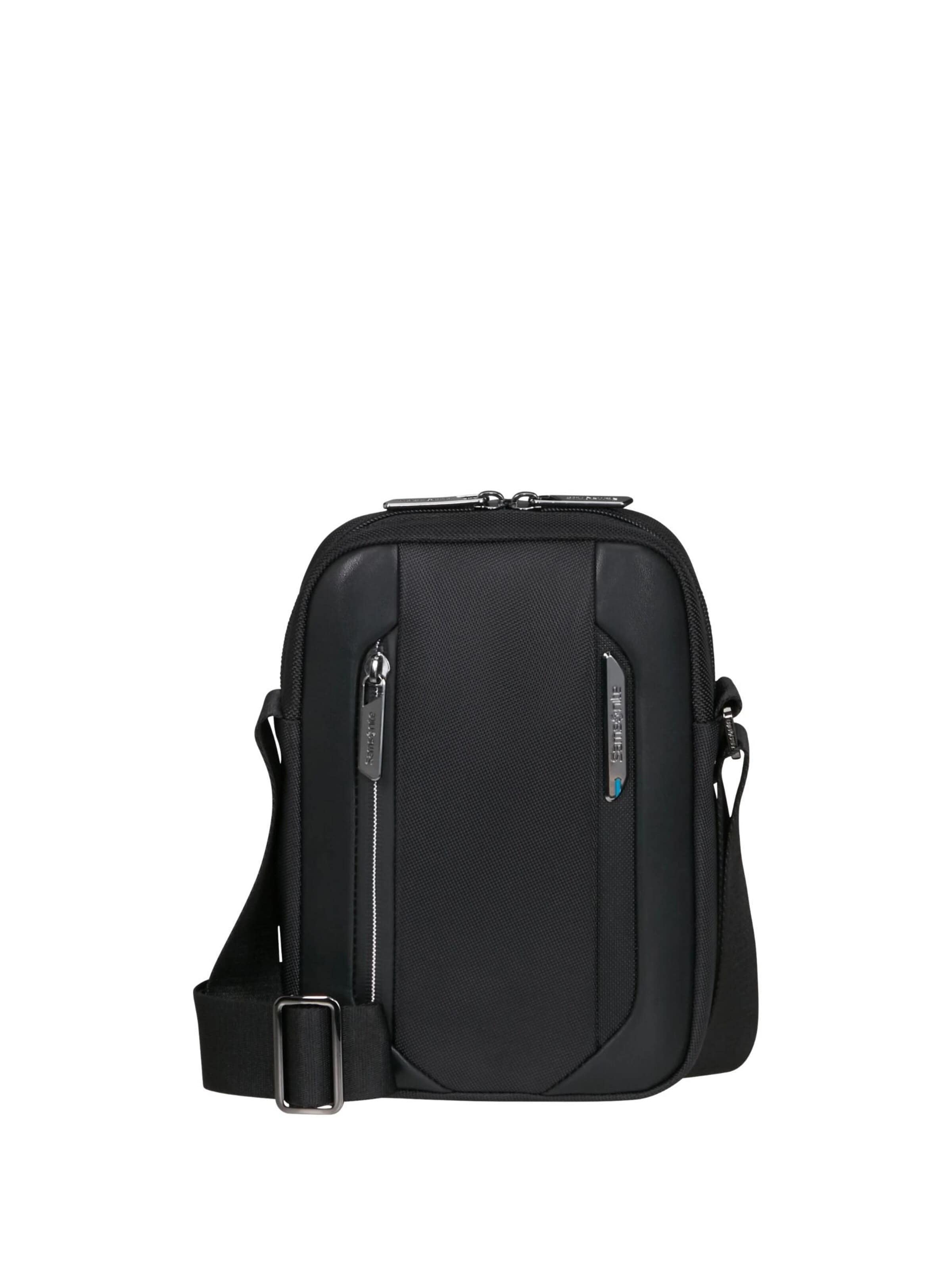SAMSONITE Crossbody Bag 'SPECTROLITE 4.0 SACKS TABL. CROSSOVER S 7.9 TRACOLLINA' in Black: front