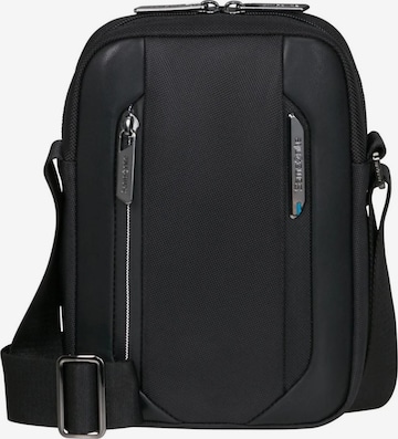 SAMSONITE Schoudertas 'SPECTROLITE 4.0 SACKS TABL. CROSSOVER S 7.9 TRACOLLINA' in Zwart: voorkant