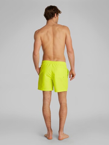 Pantaloncini da bagno di Calvin Klein Swimwear in giallo