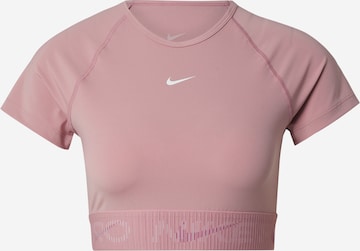NIKE Функциональная футболка в Ярко-розовый: спереди