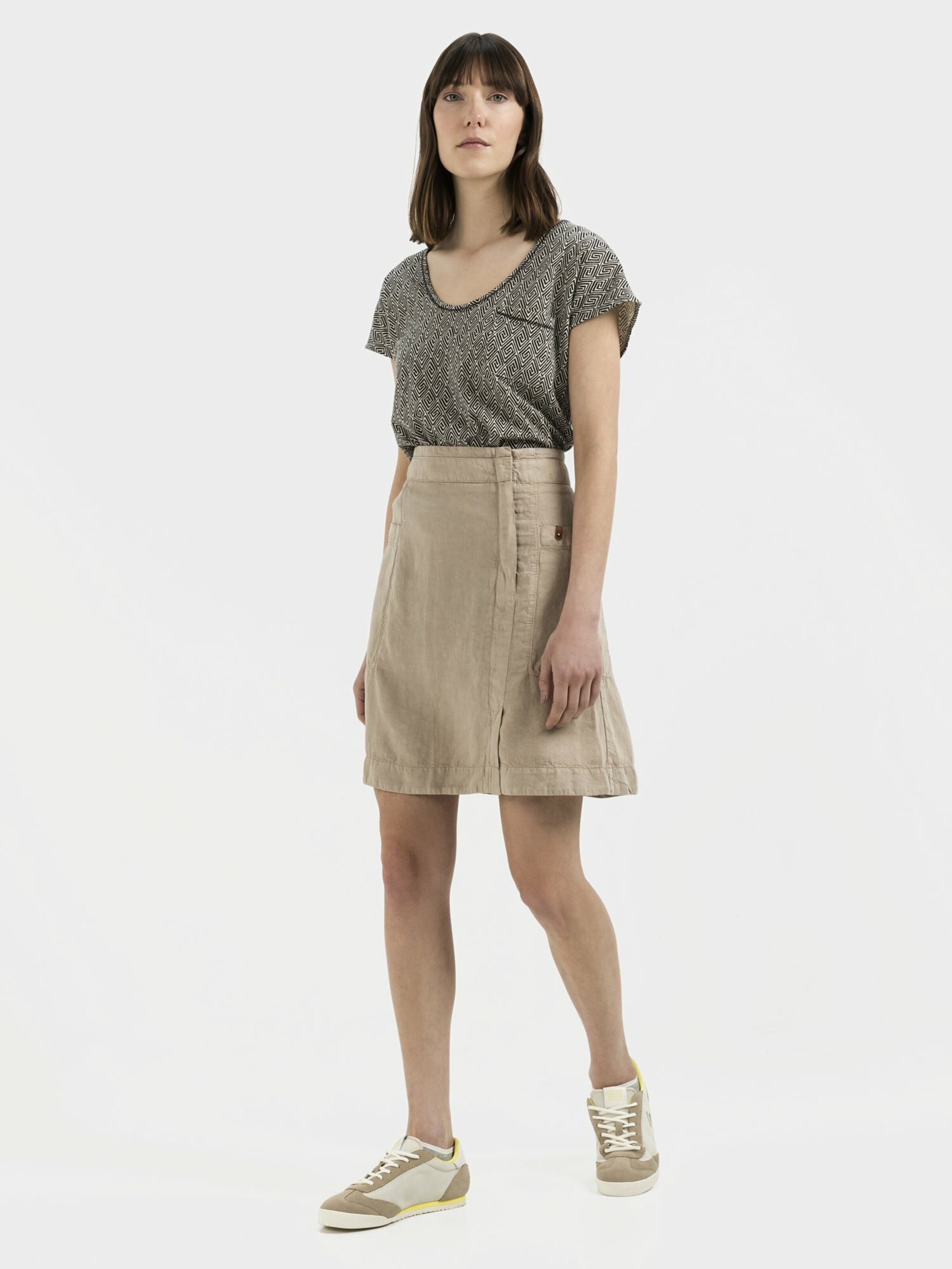 Frauen Röcke CAMEL ACTIVE Rock in Sand - FS04240 Frauen Röcke CAMEL ACTIVE Rock in Sand - FS04240