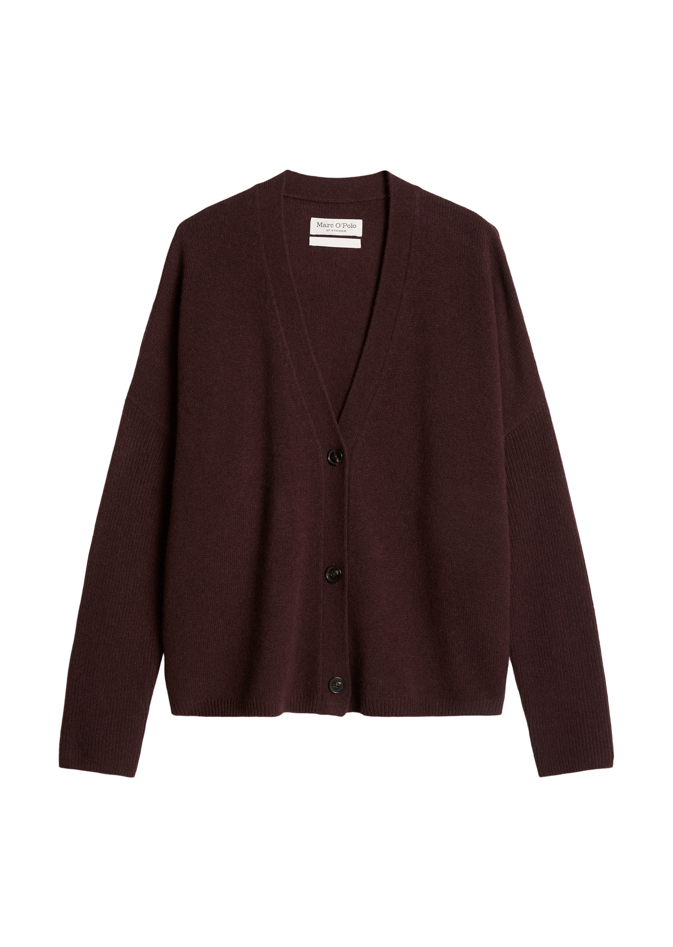 Marc O'Polo Strickjacke in Rot: Vorderseite