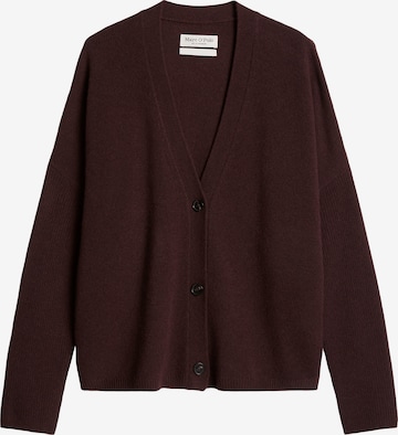 Cardigan Marc O'Polo en rouge : devant