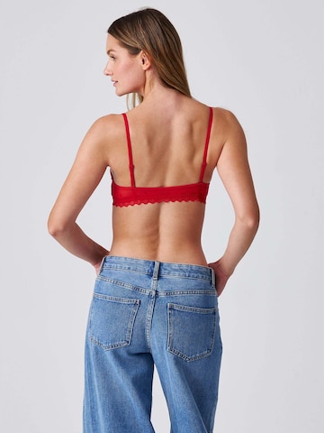 SNOCKS Triangel BH in Rot