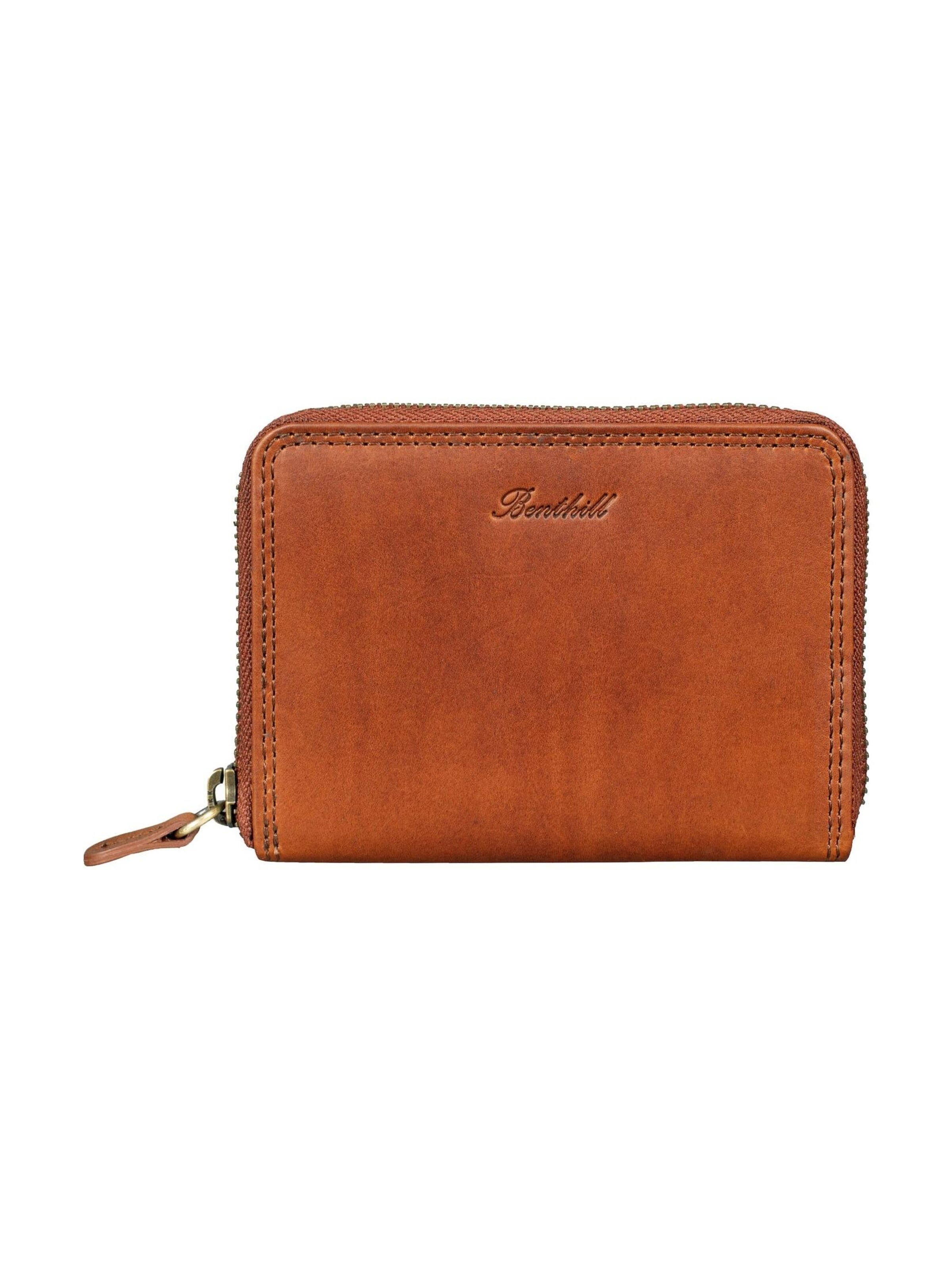 Benthill Wallet in Brown: front
