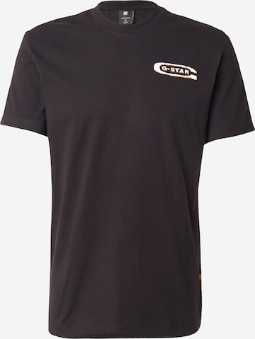 G-STAR T-Shirt in Schwarz: Vorderseite