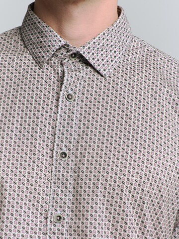 No Excess Slim fit Overhemd in Lila