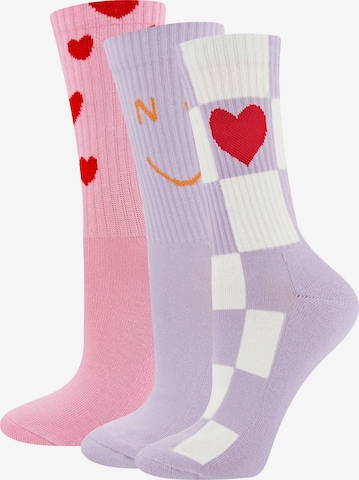 Chaussettes EWERS en rose : devant