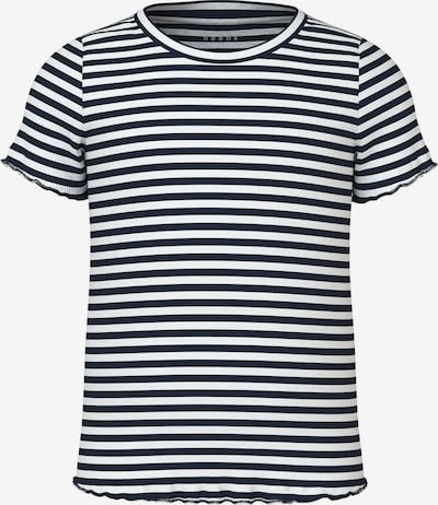 NAME IT Shirt 'VEMMA' in de kleur Donkerblauw / Wit, Productweergave
