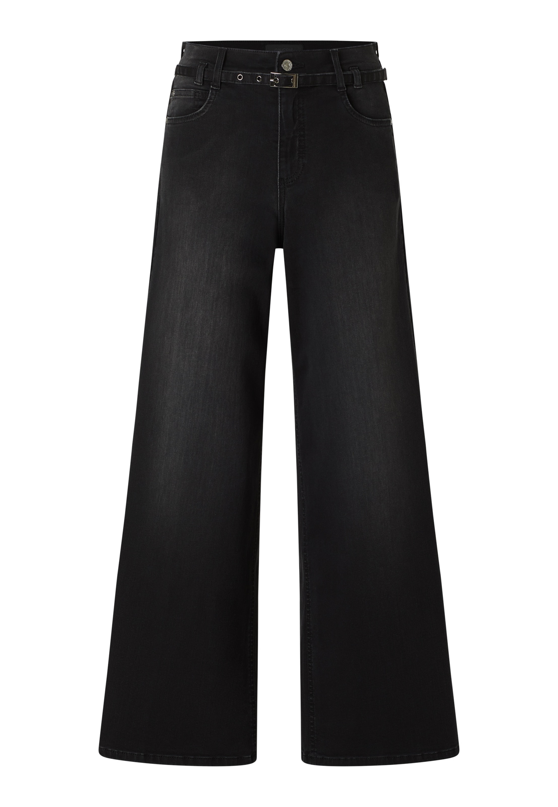 Angels Wide leg Jeans in Black: front