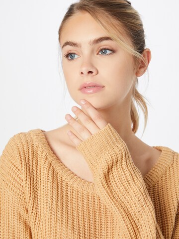 Missguided Sweater 'OPHELITA' in Beige