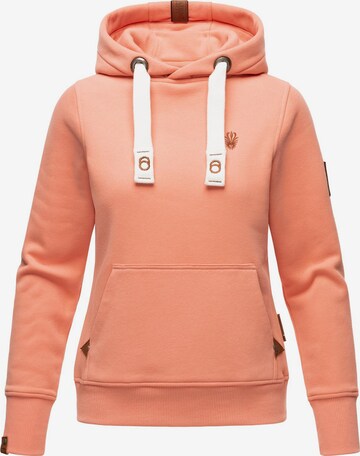 NAVAHOO Sweatshirt 'Damlaa' in Oranje: voorkant