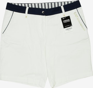 EA7 Emporio Armani Shorts L in Weiß: Vorderseite
