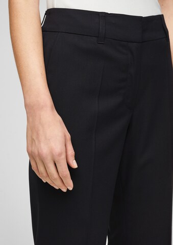 s.Oliver BLACK LABEL Regular Pleated Pants in Blue