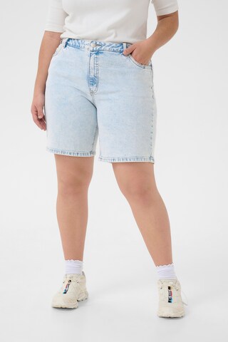 KAFFE CURVE regular Jeans 'Maia' i blå: forside