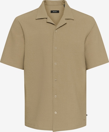 Matinique Regular fit Overhemd 'Klampo' in Beige: voorkant