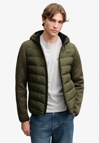 Superdry & Co Демисезонная куртка в Зеленый