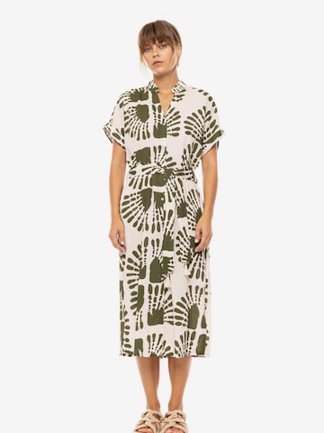 Robe d’été Pink Label en beige : devant