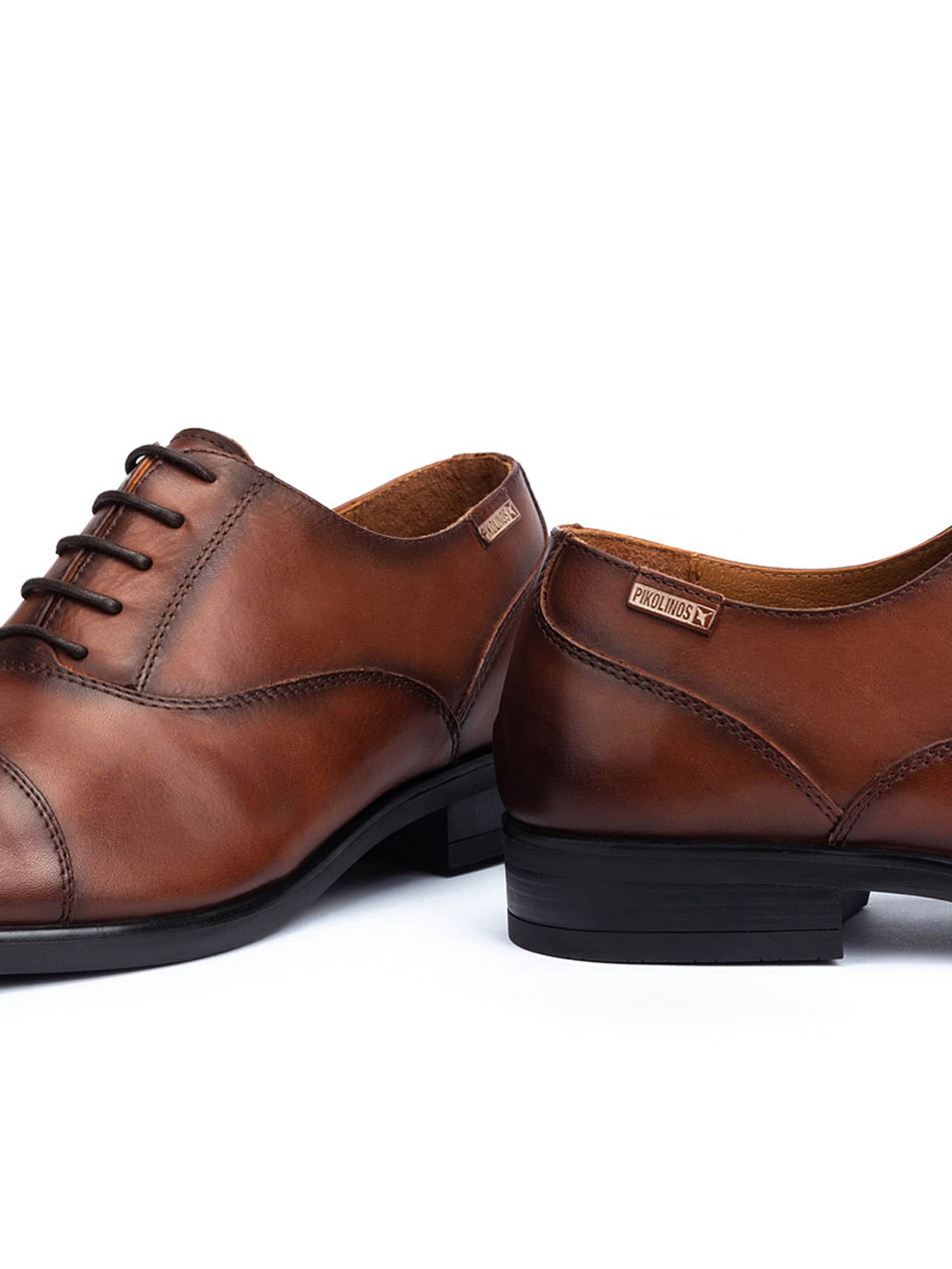 PIKOLINOSCipele na vezanje 'Bristol' - smeđa boja