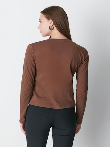 Pantalon de pyjama C&City en marron