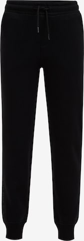 Tapered Pantaloni de la WE Fashion pe negru: față