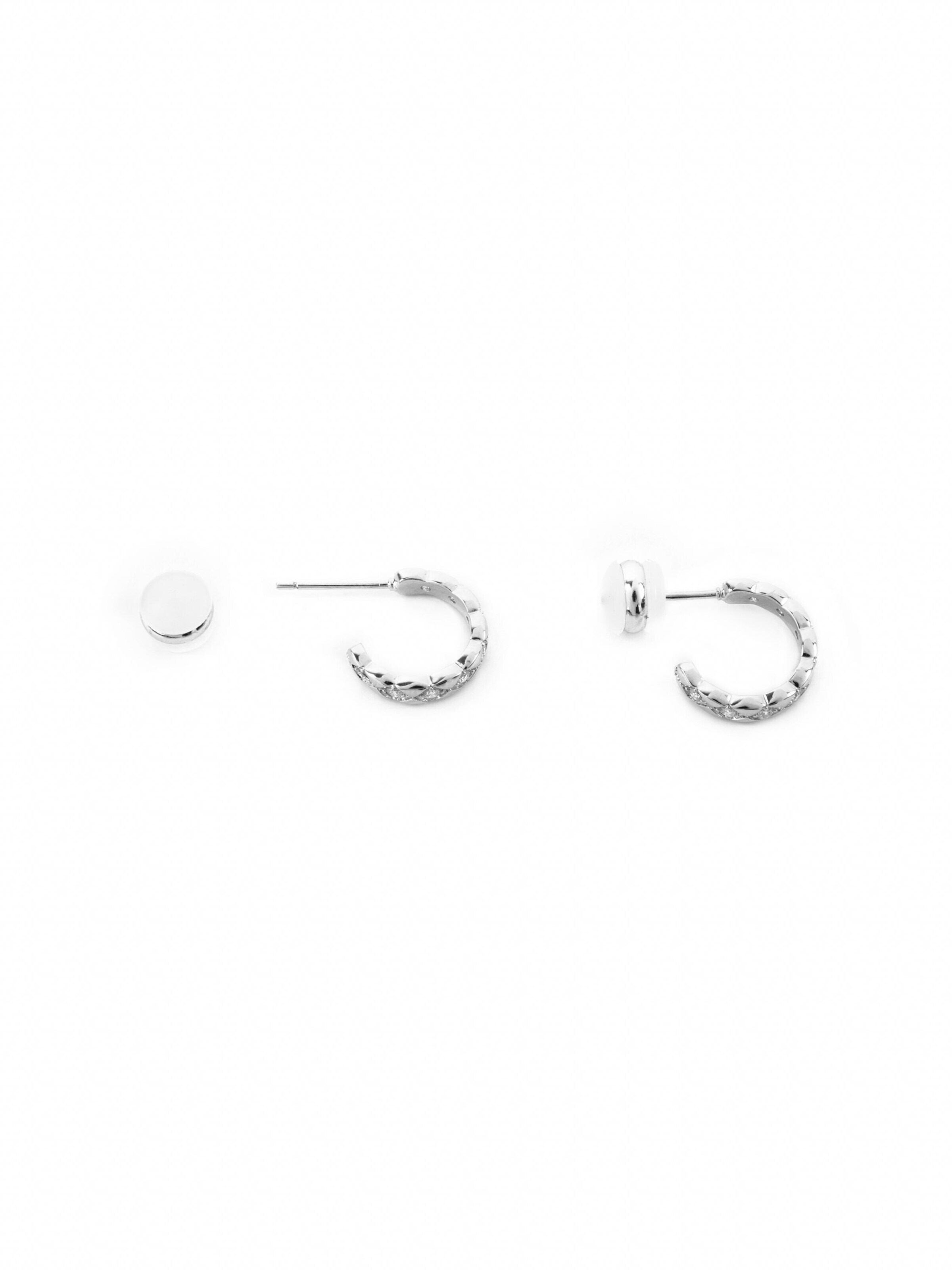 Luxenter Earrings 'Efla' in Silver