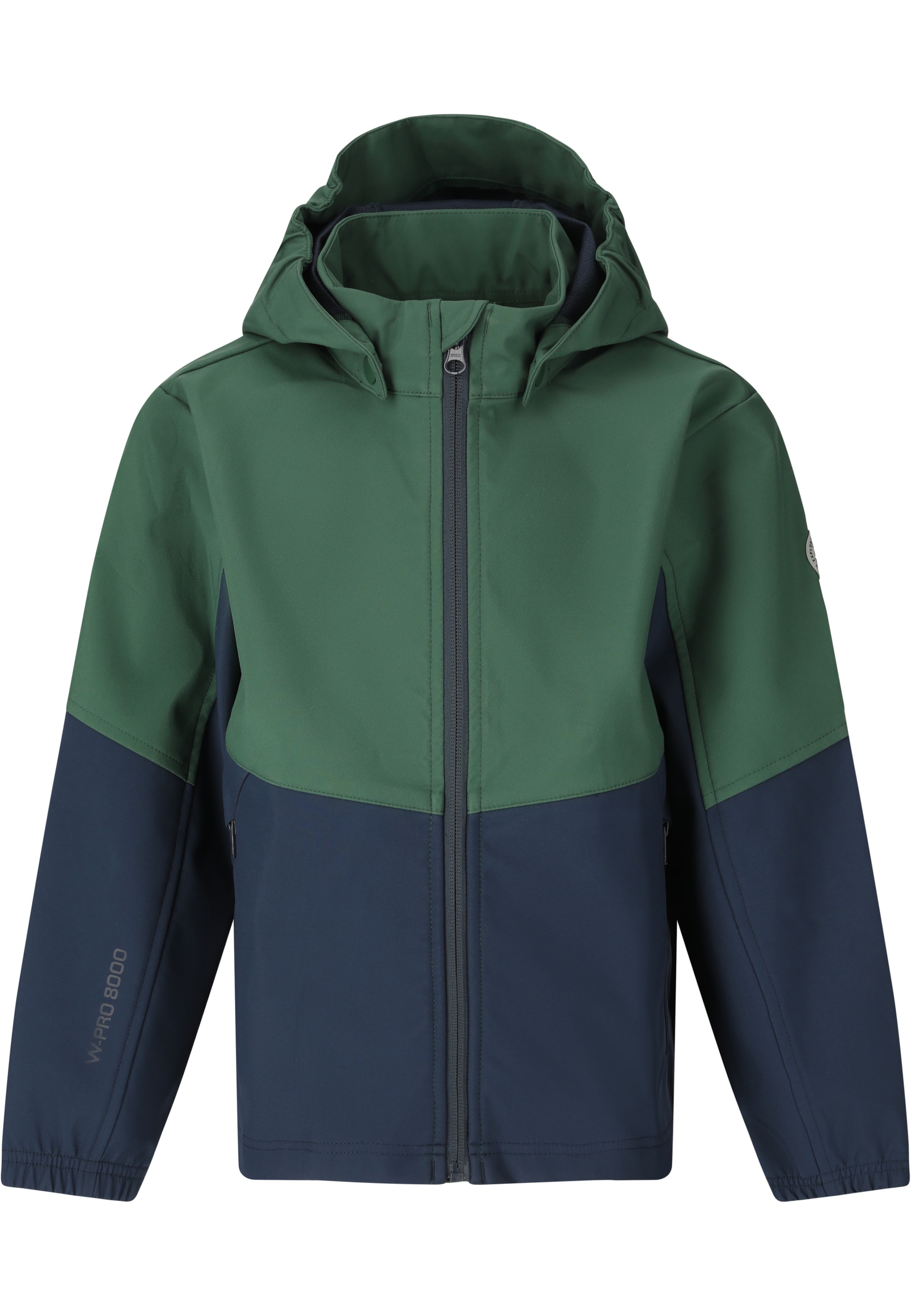 ZigZag Softshelljacke 'Troy' in Grün: Vorderseite