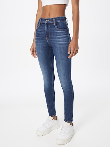 LEVI'S ® Skinny Jeans '720 Hirise Super Skinny' i blå: framsida