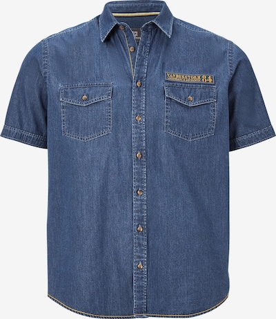 Jan Vanderstorm Button Up Shirt 'Joar' in Blue denim, Item view