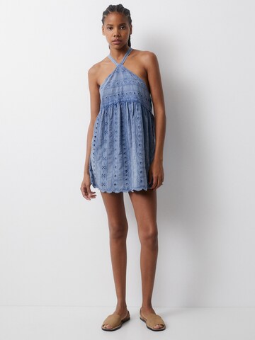 Pull&Bear Kleid in Blau