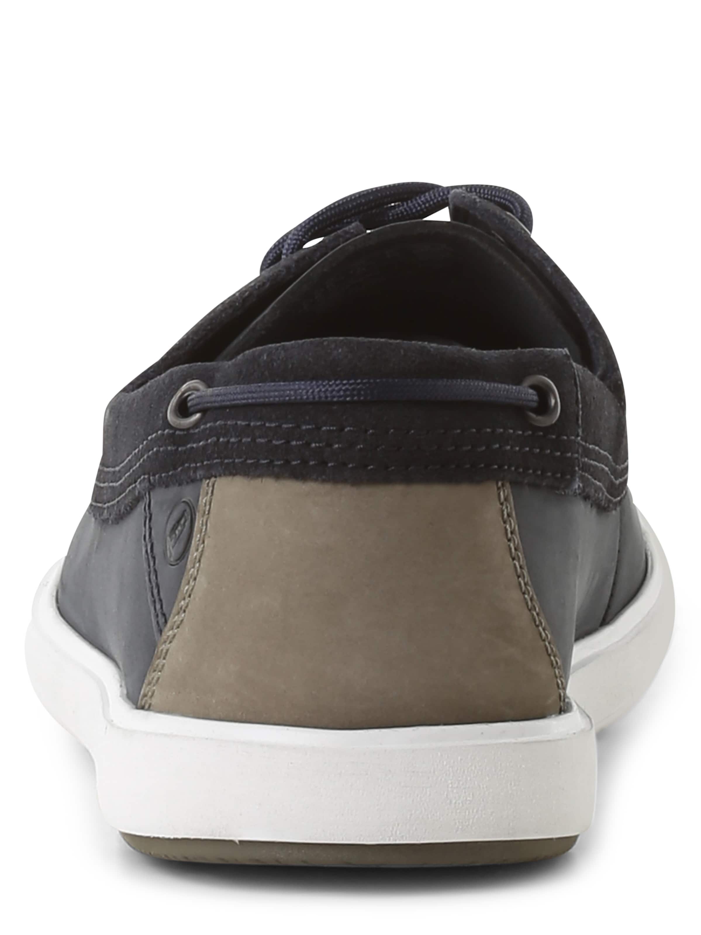 CLARKS Moccasins 'Bratton Boat' in Blue