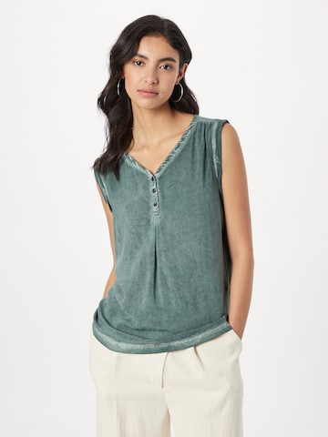 Soccx Blouse in Green: front