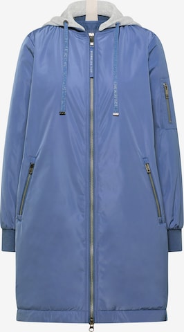 CECIL Between-Seasons Coat in Blue: front