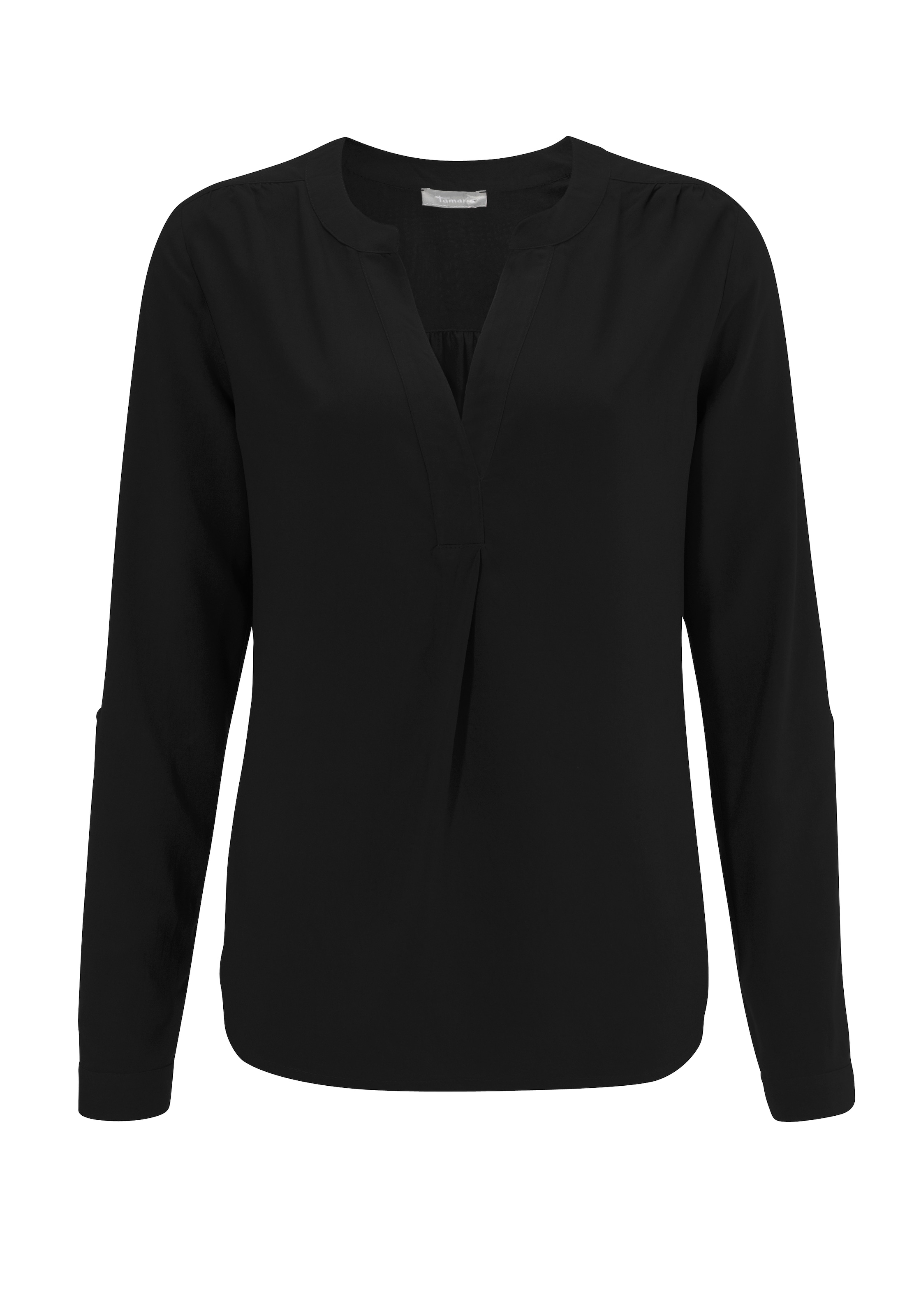 Tamaris Blouse in Black: front