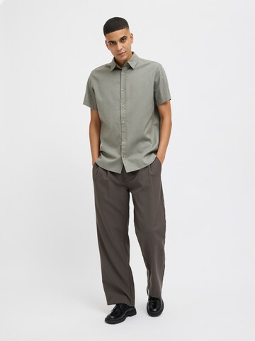 JACK & JONES Comfort Fit Hemd in Grün
