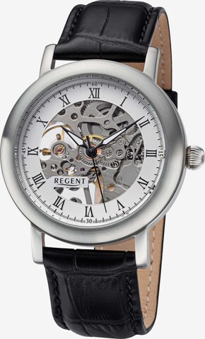 REGENT Analog Watch in Silver: front