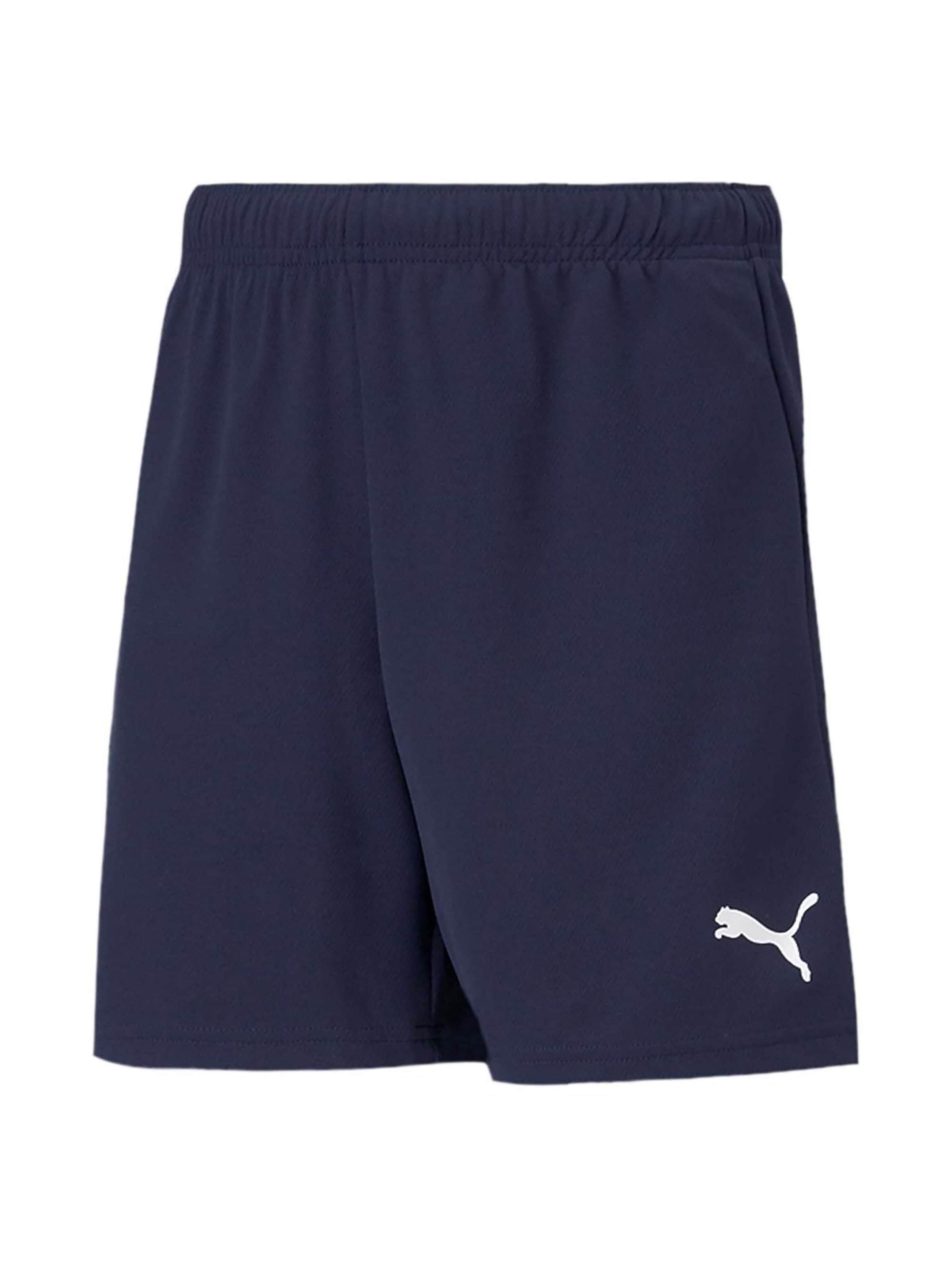 Pantalon de sport 'TeamRise' PUMA en bleu : devant