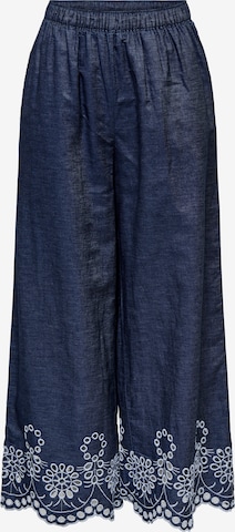 JDYWide Leg/ Široke nogavice Hlače 'JDYMargot' - plava boja: prednji dio
