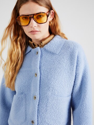 RINO & PELLE Strickjacke 'Bubbly' in Blau