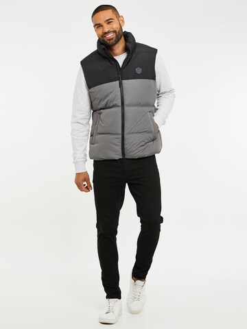 Gilet 'Gilet Lethame' di Threadbare in nero