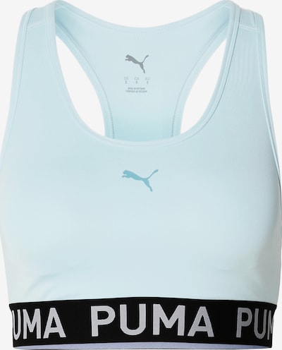 Sportinė liemenėlė '4KEEPS' iš PUMA, spalva – vandens spalva / juoda / balta, Prekių apžvalga