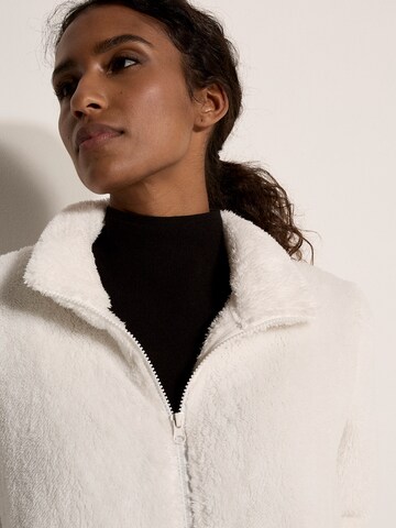 Apricot Between-Season Jacket in White